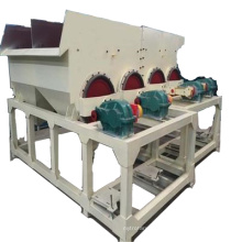Trapezoidal jig for industrial ore dressing